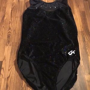 GK Black gymnastics  Leotard size X Small